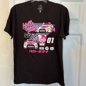Hello Kitty Black Graphic T-Shirt XL